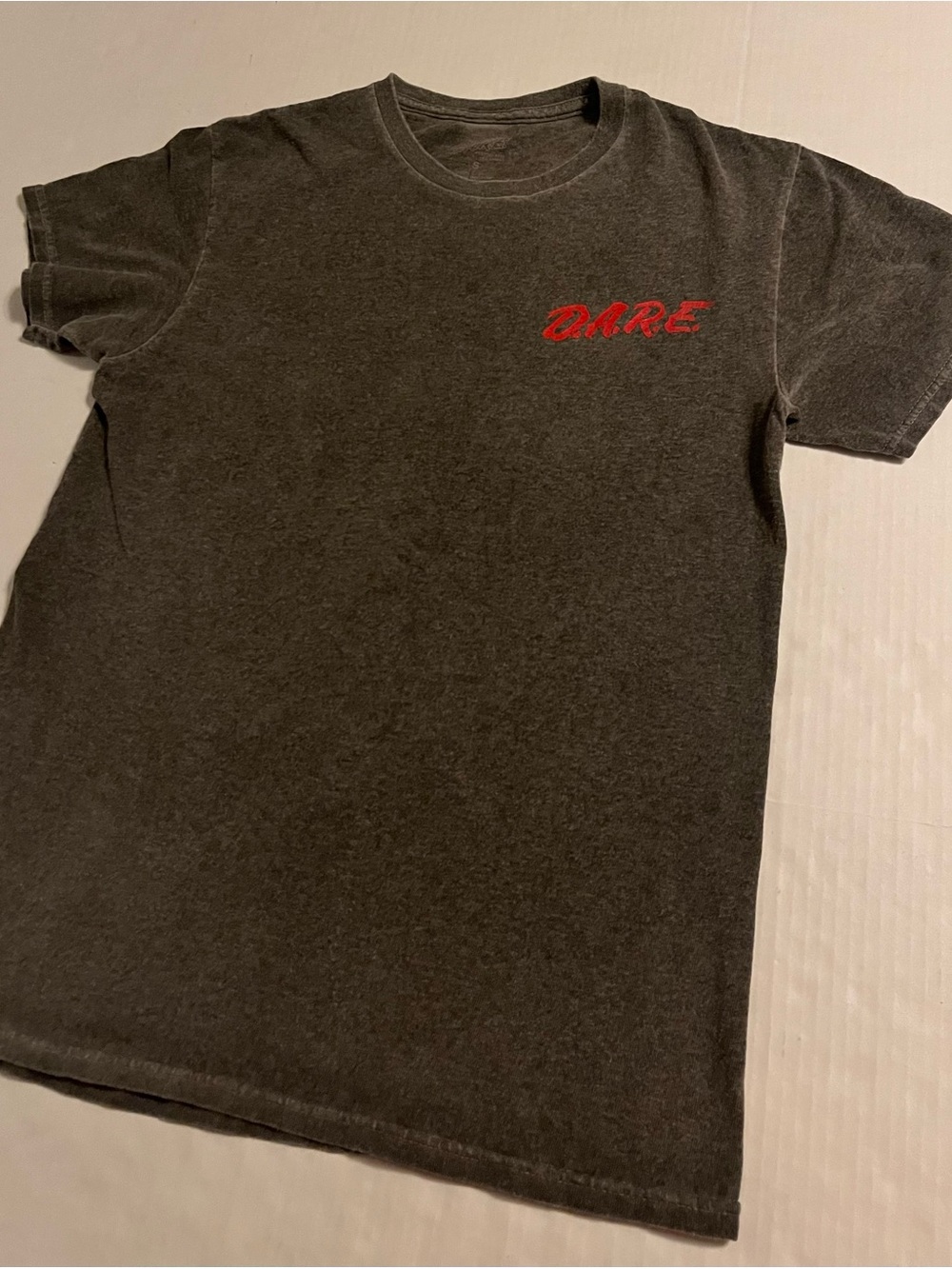 DARE Official Logo Distressed Anti Drug T-Shirt SMALL School Police Education - Picture 4 of 8